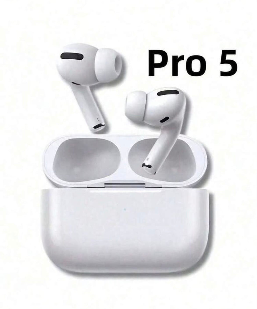 New Bluetooth 5.2 Headphones With ANC
Noise Cancellation And GPS Tracker Airpro
Compatible With IPhone IOS And Android Air 5 And Pods 4 High Quality And 6 Free Earbuds Included
