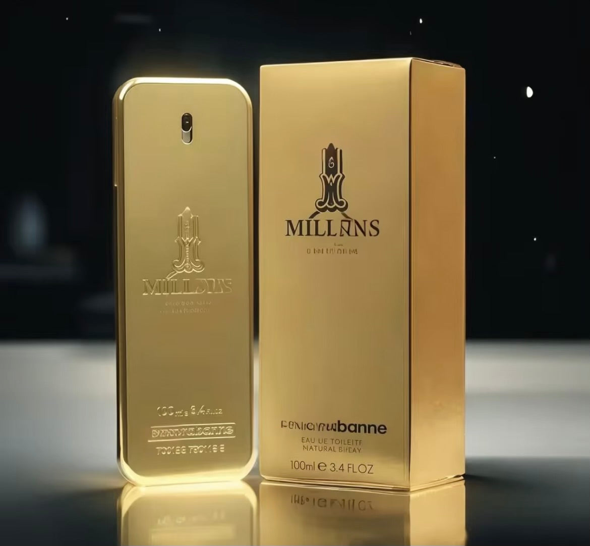 Million by Paco Rabanne Eau De Toilette Spray 3.4 oz for Men Brand New Valentine's Day Gift