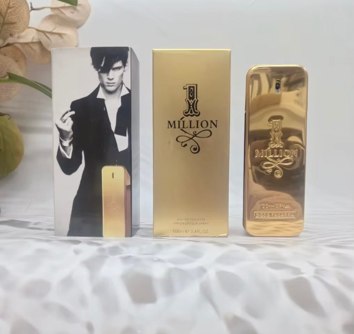 Million by Paco Rabanne Eau De Toilette Spray 3.4 oz for Men Brand New Valentine's Day Gift